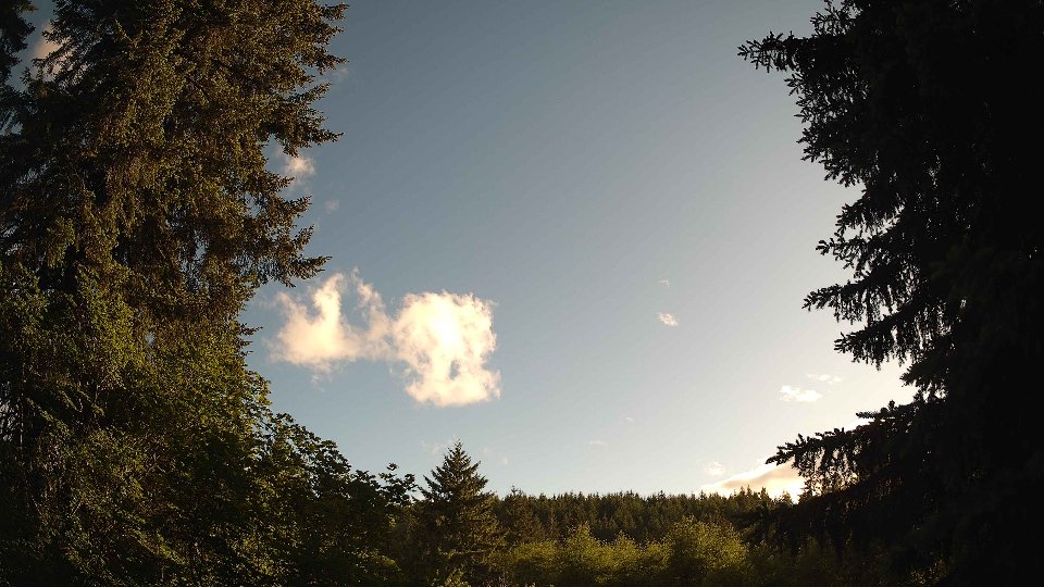 Pacific Northwest skyline timelapse frame from Jun 5th, 2026 at 6:45 PM
