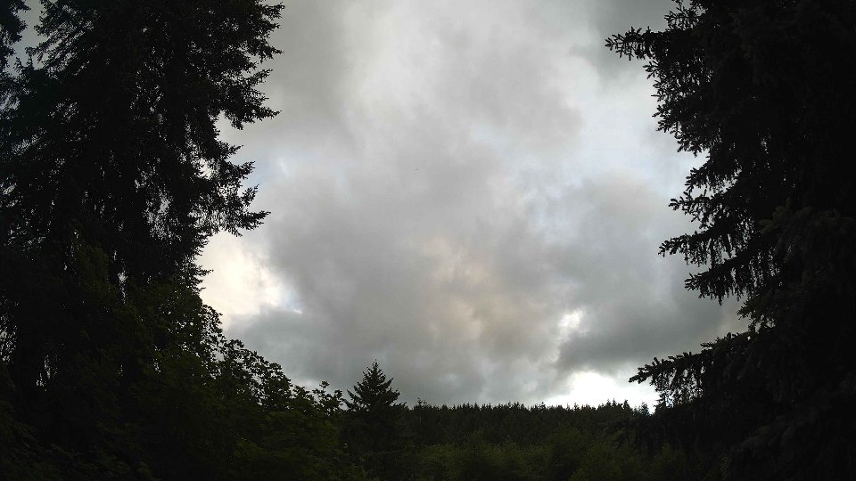 Pacific Northwest skyline timelapse frame from Jun 5th, 2026 at 8:00 PM