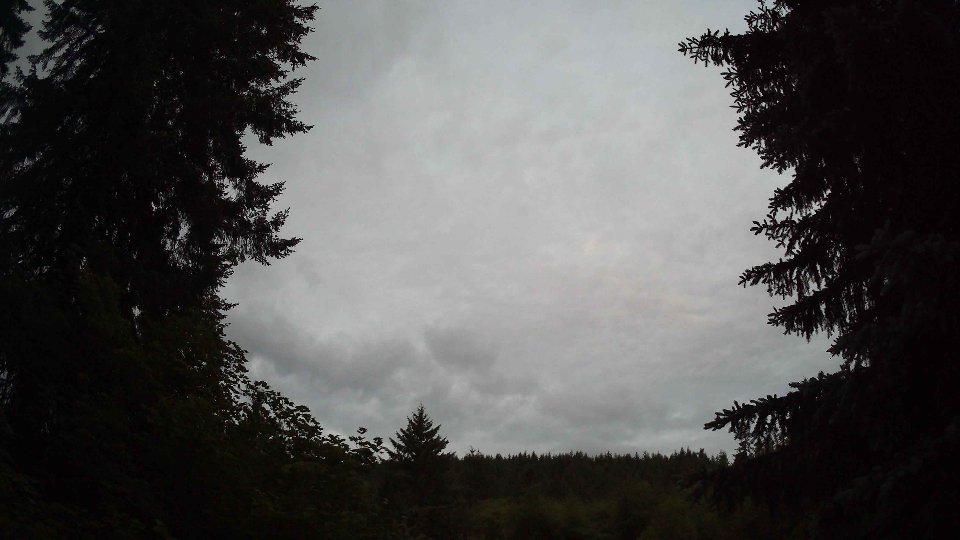 Pacific Northwest skyline timelapse frame from Jun 5th, 2026 at 5:00 AM