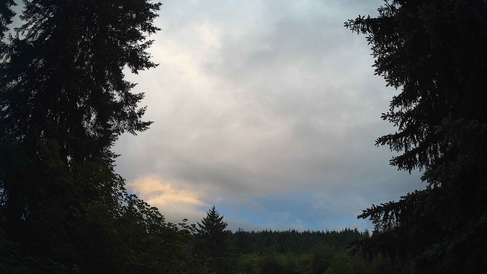 Pacific Northwest skyline timelapse on Jun 6th, 2026 at 5:30 AM