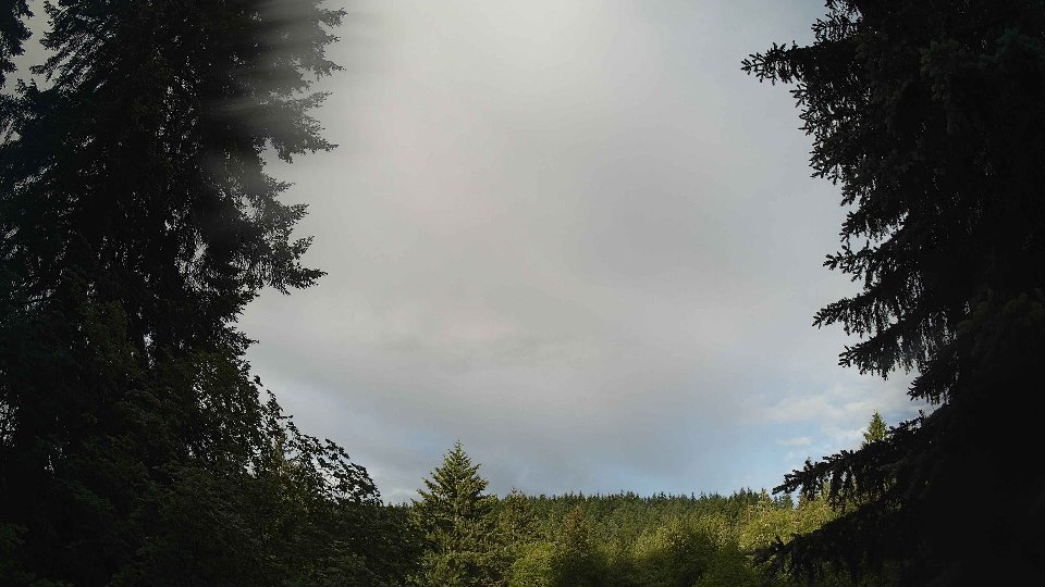 Pacific Northwest skyline timelapse on Jun 6th, 2026 at 7:30 AM