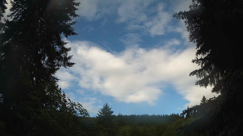 Pacific Northwest skyline timelapse on Jun 6th, 2026 at 8:45 AM