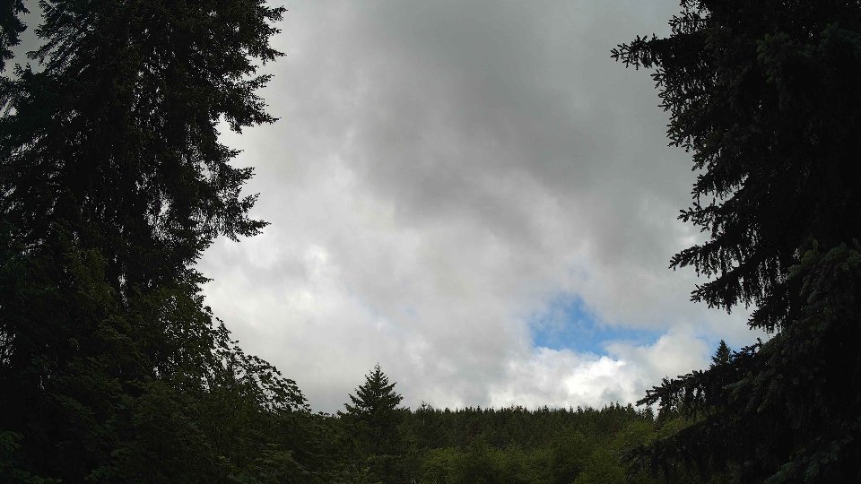 Pacific Northwest skyline timelapse on Jun 6th, 2026 at 9:45 AM