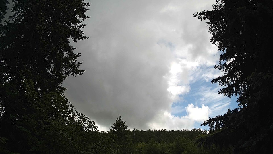 Pacific Northwest skyline timelapse on Jun 6th, 2026 at 1:45 PM