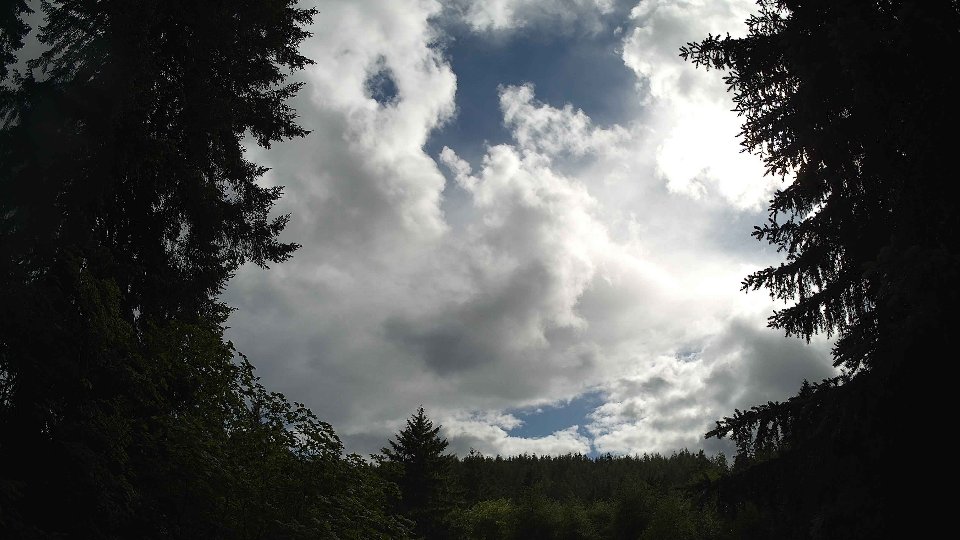 Pacific Northwest skyline timelapse on Jun 6th, 2026 at 5:00 PM