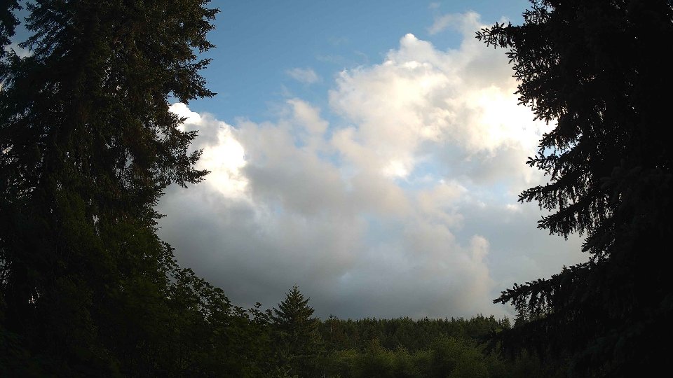 Pacific Northwest skyline timelapse on Jun 6th, 2026 at 7:45 PM