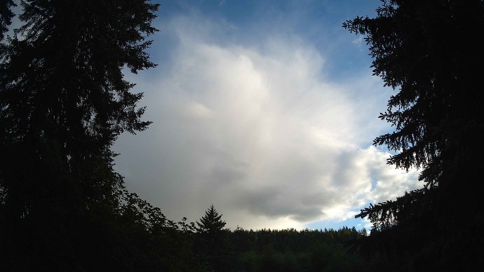 Pacific Northwest skyline timelapse on Jun 6th, 2026 at 8:00 PM