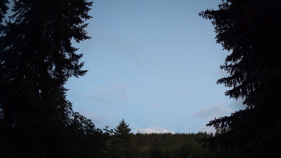 Pacific Northwest skyline timelapse on Jun 6th, 2026 at 5:00 AM