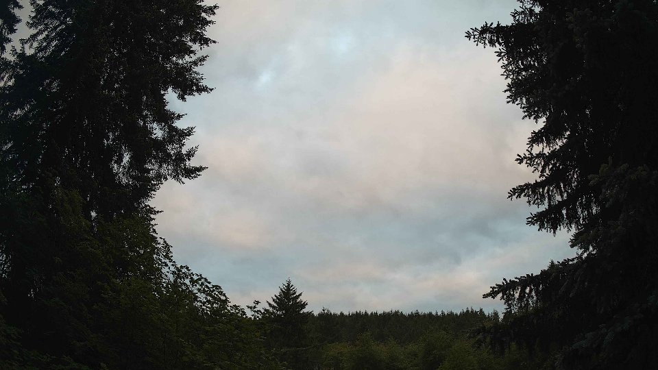 Pacific Northwest skyline timelapse frame from Jun 7th, 2026 at 5:45 AM