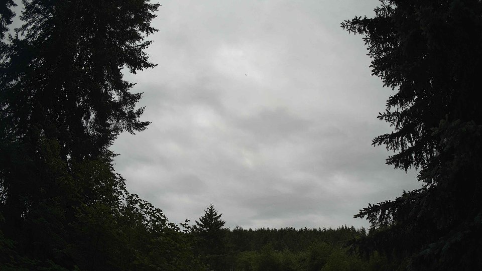Pacific Northwest skyline timelapse frame from Jun 7th, 2026 at 7:45 AM