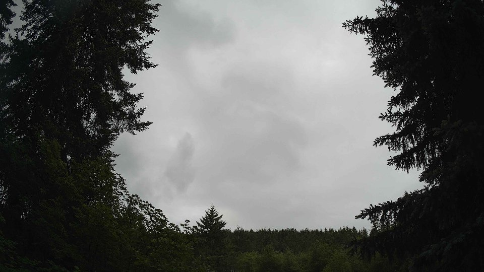 Pacific Northwest skyline timelapse frame from Jun 7th, 2026 at 8:30 AM