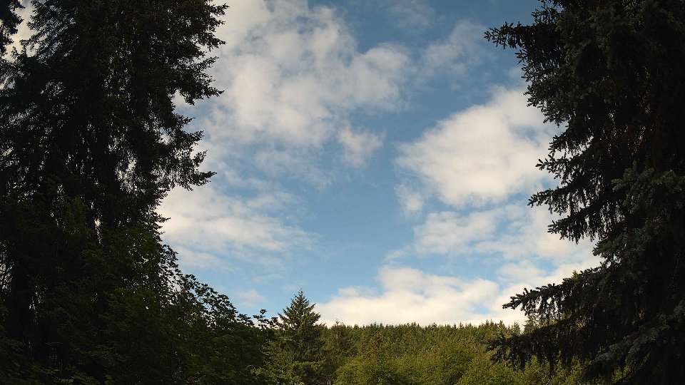 Pacific Northwest skyline timelapse frame from Jun 7th, 2026 at 9:15 AM
