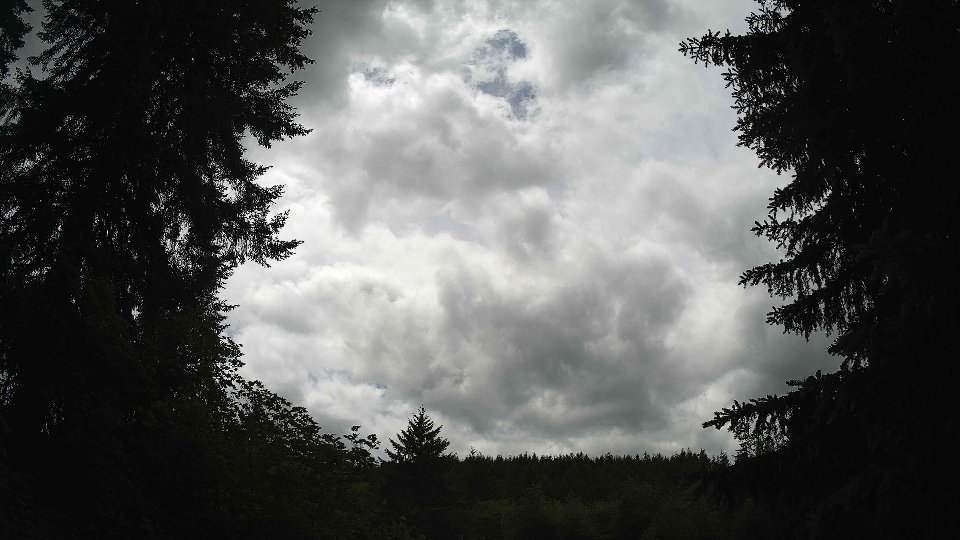 Pacific Northwest skyline timelapse frame from Jun 7th, 2026 at 1:00 PM