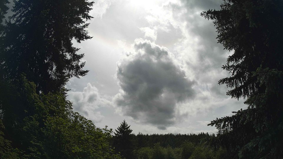 Pacific Northwest skyline timelapse frame from Jun 7th, 2026 at 2:45 PM