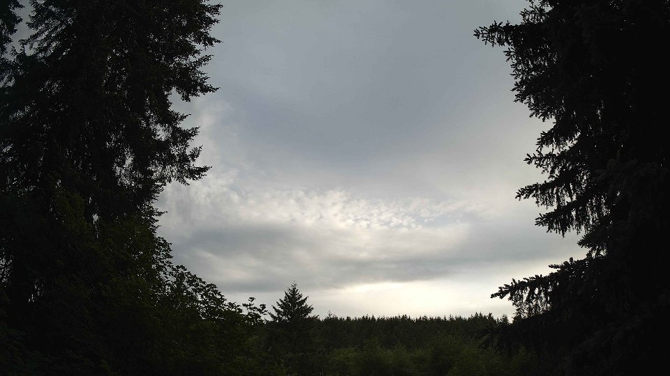 Pacific Northwest skyline timelapse frame from Jun 7th, 2026 at 7:15 PM