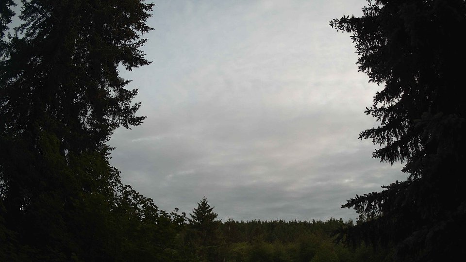 Pacific Northwest skyline timelapse frame from Jun 7th, 2026 at 8:59 PM