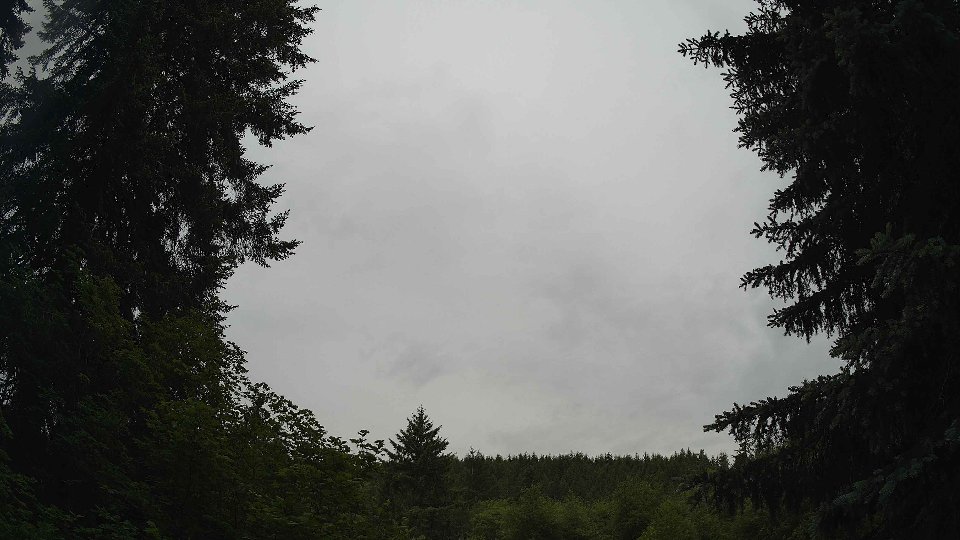 Pacific Northwest skyline timelapse frame from Jun 8th, 2026 at 7:45 AM