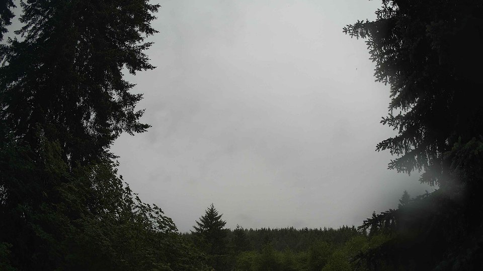 Pacific Northwest skyline timelapse frame from Jun 8th, 2026 at 10:45 AM
