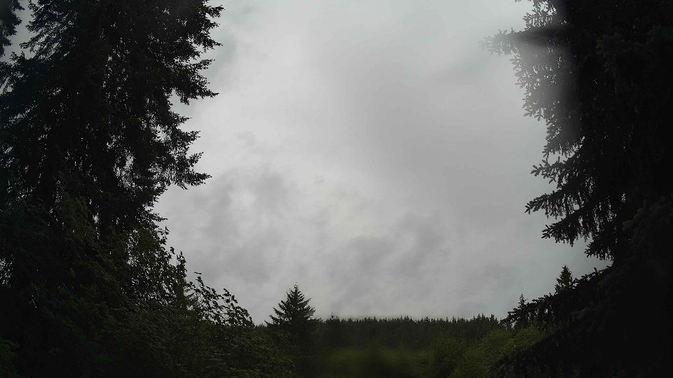 Pacific Northwest skyline timelapse frame from Jun 8th, 2026 at 12:00 PM