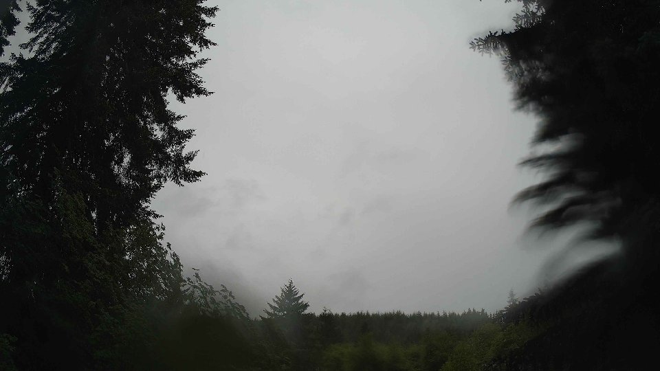 Pacific Northwest skyline timelapse frame from Jun 8th, 2026 at 1:00 PM