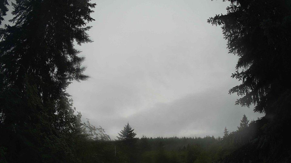 Pacific Northwest skyline timelapse frame from Jun 8th, 2026 at 1:30 PM