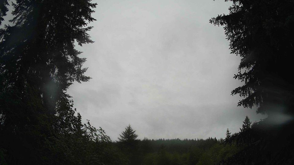 Pacific Northwest skyline timelapse frame from Jun 8th, 2026 at 1:45 PM