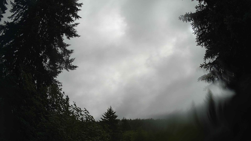 Pacific Northwest skyline timelapse frame from Jun 8th, 2026 at 4:45 PM