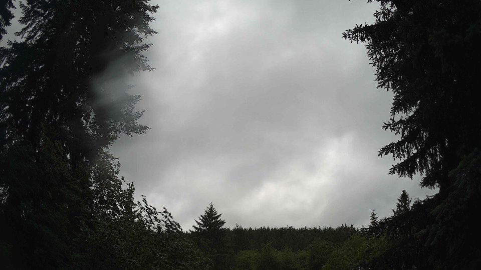 Pacific Northwest skyline timelapse frame from Jun 8th, 2026 at 5:00 PM