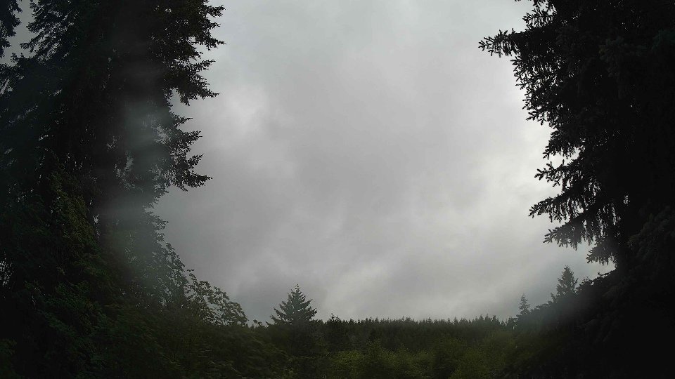 Pacific Northwest skyline timelapse frame from Jun 8th, 2026 at 5:45 PM
