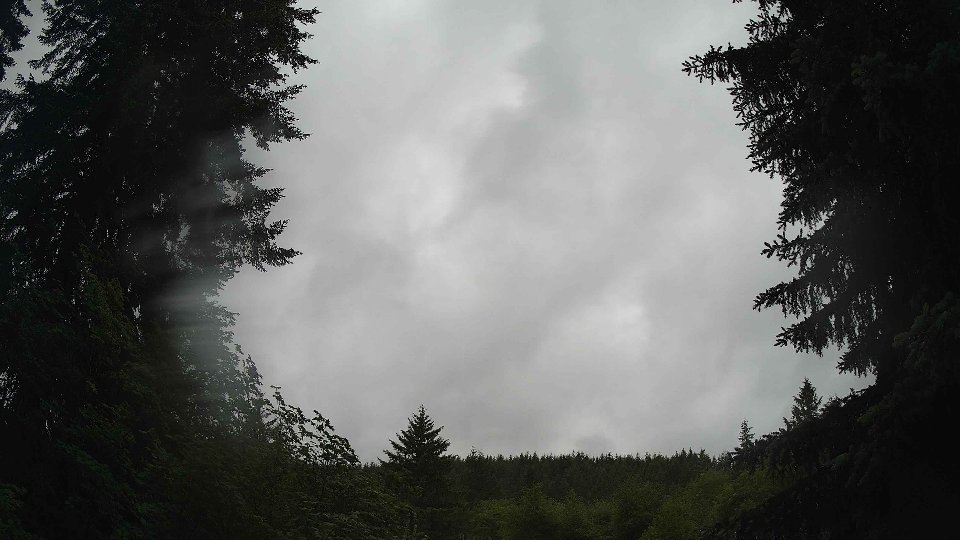 Pacific Northwest skyline timelapse frame from Jun 8th, 2026 at 6:00 PM