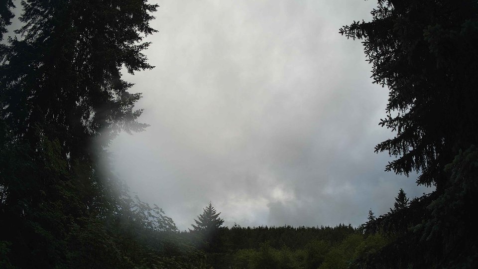 Pacific Northwest skyline timelapse frame from Jun 8th, 2026 at 7:45 PM