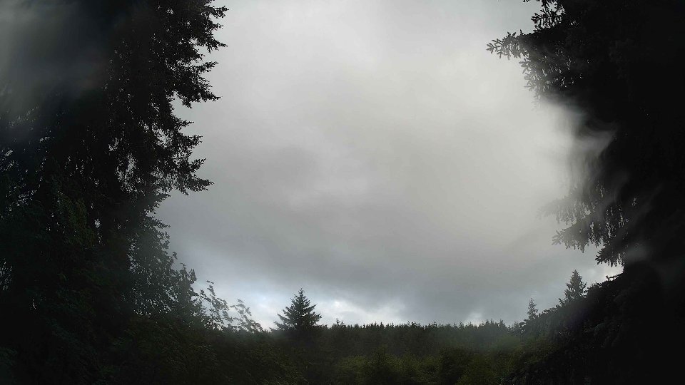 Pacific Northwest skyline timelapse frame from Jun 9th, 2026 at 6:45 AM