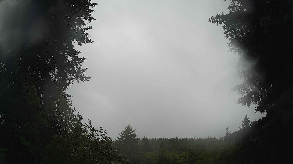Pacific Northwest skyline timelapse frame from Jun 9th, 2026 at 7:30 AM