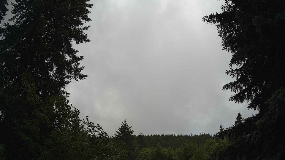 Pacific Northwest skyline timelapse frame from Jun 9th, 2026 at 9:45 AM