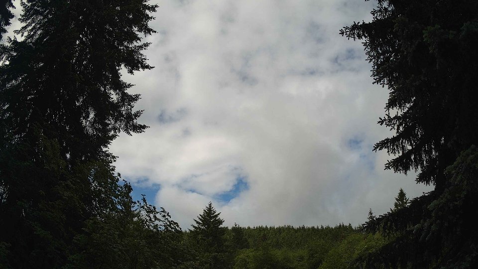 Pacific Northwest skyline timelapse frame from Jun 9th, 2026 at 10:00 AM