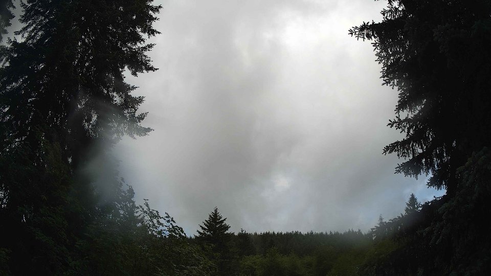 Pacific Northwest skyline timelapse frame from Jun 9th, 2026 at 10:45 AM