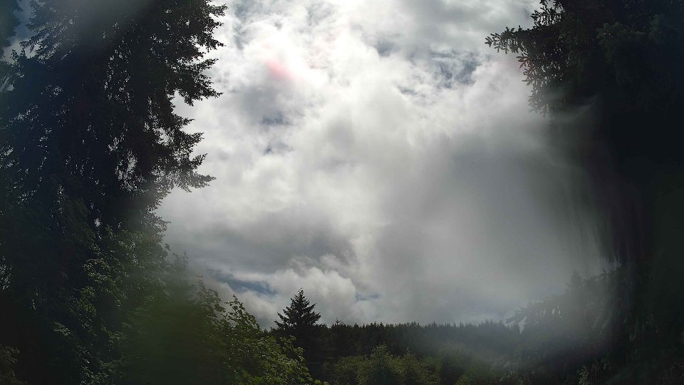 Pacific Northwest skyline timelapse frame from Jun 9th, 2026 at 2:15 PM