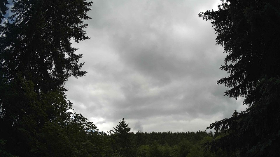 Pacific Northwest skyline timelapse frame from Jun 9th, 2026 at 2:45 PM