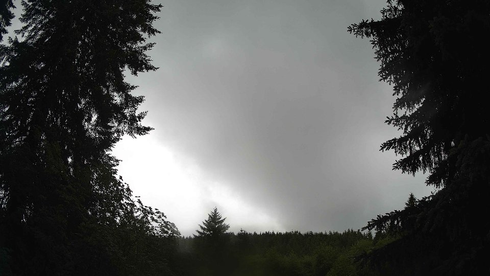 Pacific Northwest skyline timelapse frame from Jun 9th, 2026 at 5:45 PM
