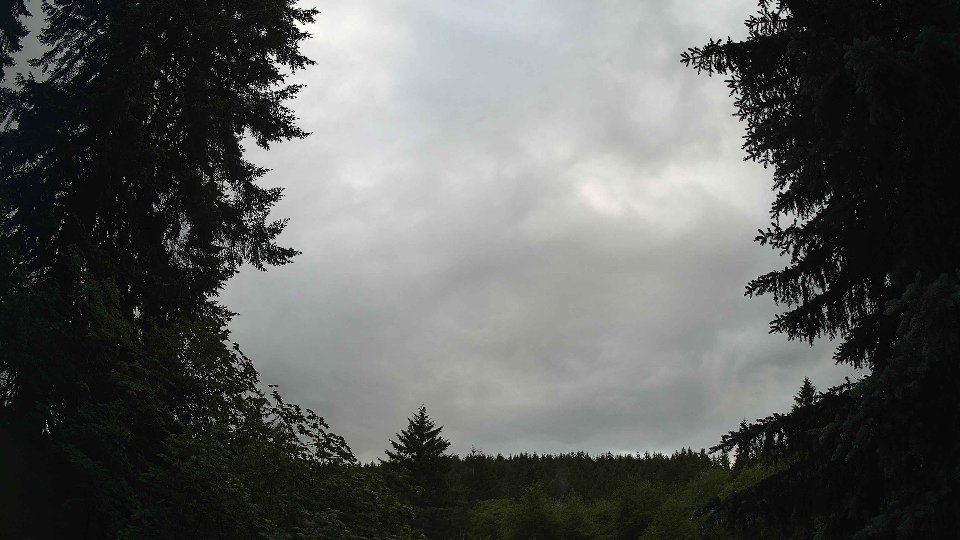 Pacific Northwest skyline timelapse frame from Jun 9th, 2026 at 7:00 PM