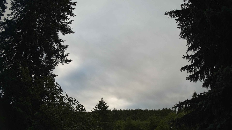 Pacific Northwest skyline timelapse frame from Jun 9th, 2026 at 7:15 PM