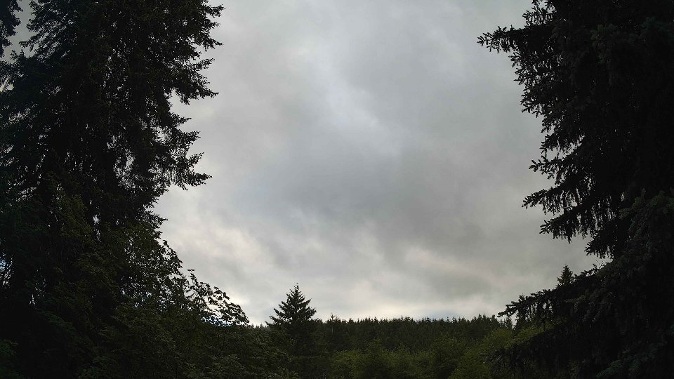 Pacific Northwest skyline timelapse frame from Jun 9th, 2026 at 7:30 PM