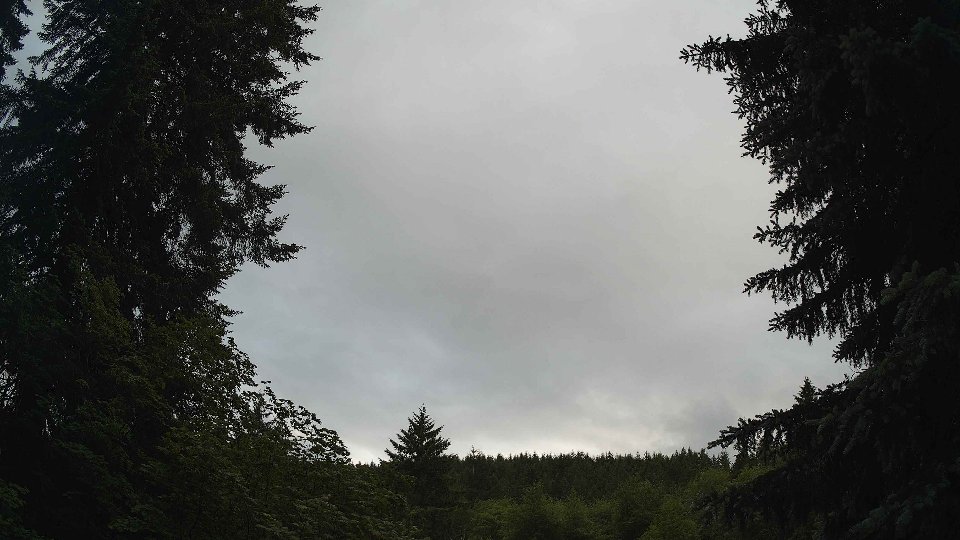 Pacific Northwest skyline timelapse frame from Jun 9th, 2026 at 8:15 PM