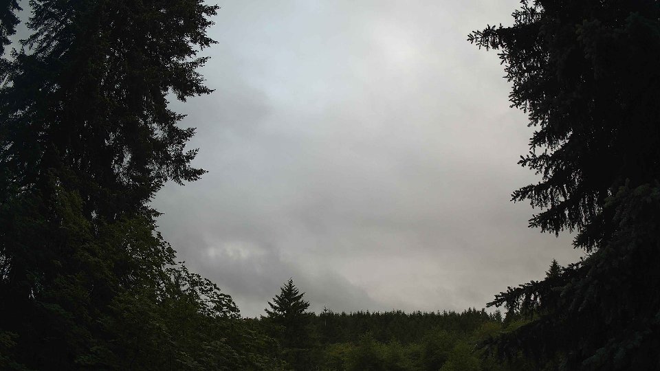 Pacific Northwest skyline timelapse frame from Jun 9th, 2026 at 8:30 PM