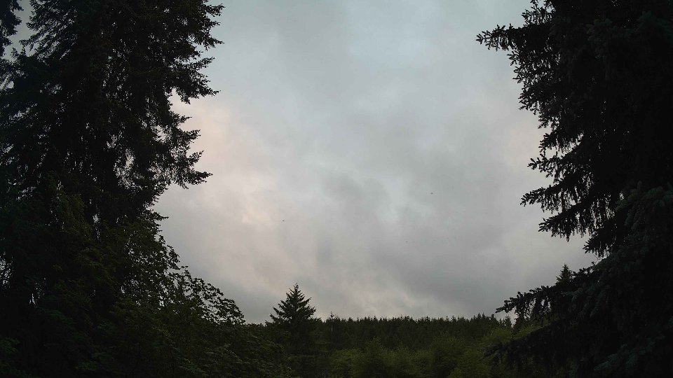 Pacific Northwest skyline timelapse frame from Jun 9th, 2026 at 8:45 PM