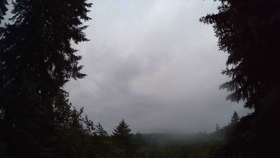 Pacific Northwest skyline timelapse frame from Jun 9th, 2026 at 5:00 AM