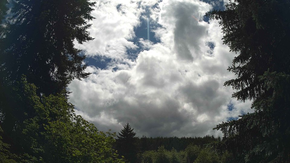 Pacific Northwest skyline timelapse frame from Jun 10th, 2026 at 2:45 PM