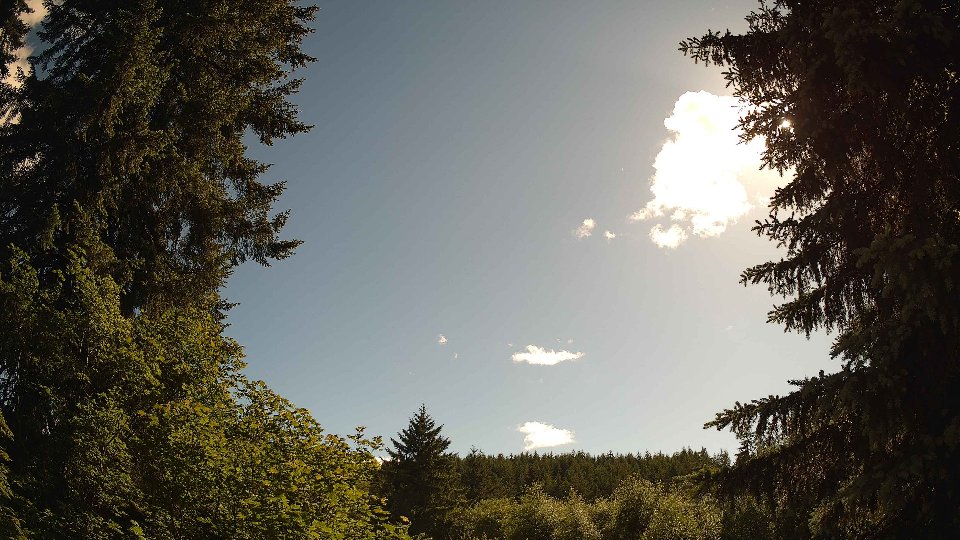 Pacific Northwest skyline timelapse frame from Jun 10th, 2026 at 5:00 PM