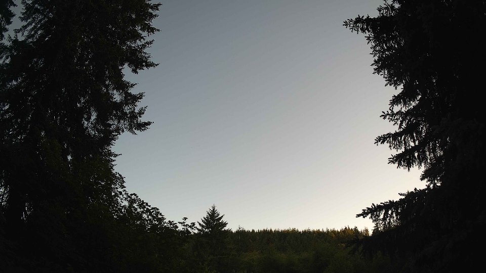 Pacific Northwest skyline timelapse frame from Jun 10th, 2026 at 8:15 PM