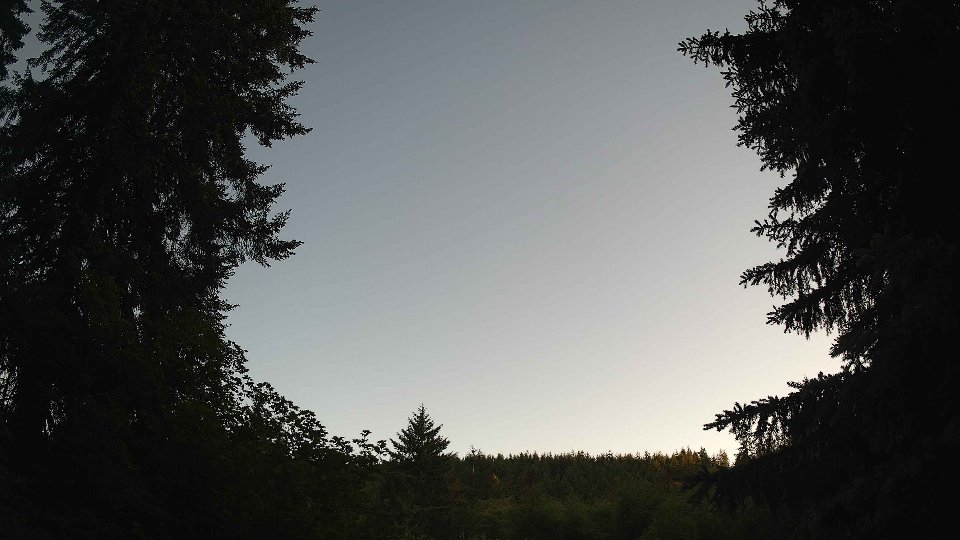 Pacific Northwest skyline timelapse frame from Jun 10th, 2026 at 8:30 PM